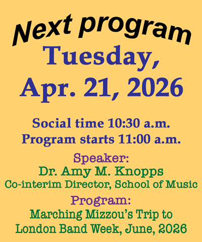 date for next meeting